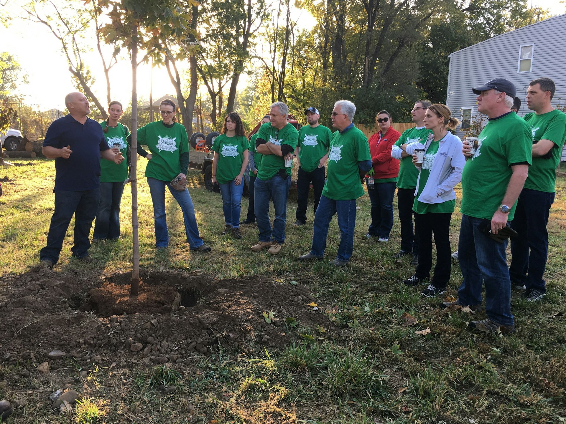 Louisville Slugger Museum Factory Blogs Branching Out For Our 20th Anniversary Treeplanting 4