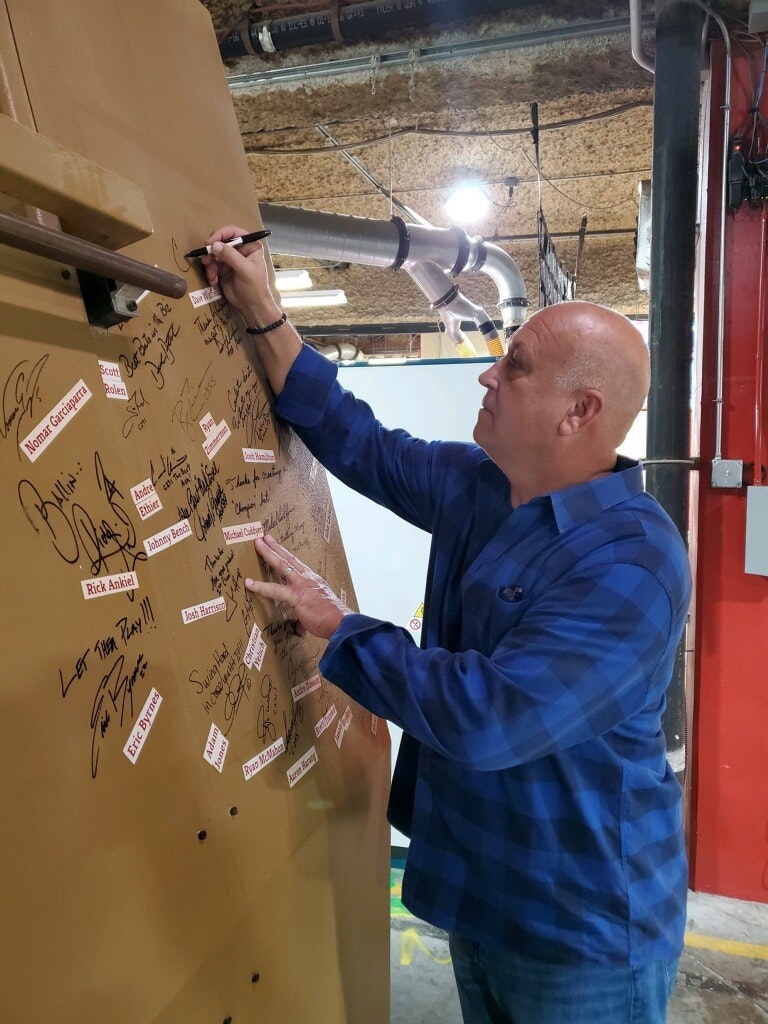 Louisville Museum Slugger Factory Blogs Cal Ripken Jr Ripken Cnc Signing