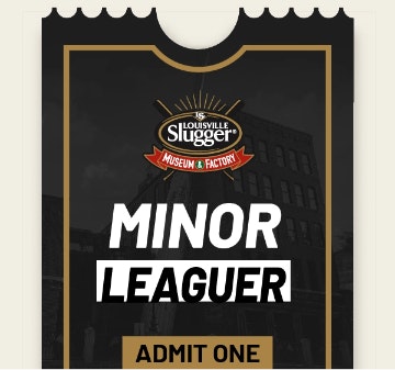 Minor Leaguer Admission Ticket