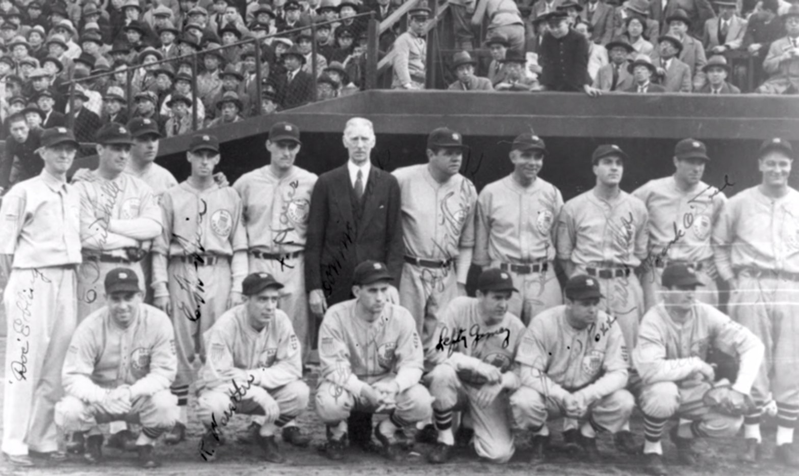 Louisville Museum Slugger Factory Blogs 1934 Tour Of Japan Original