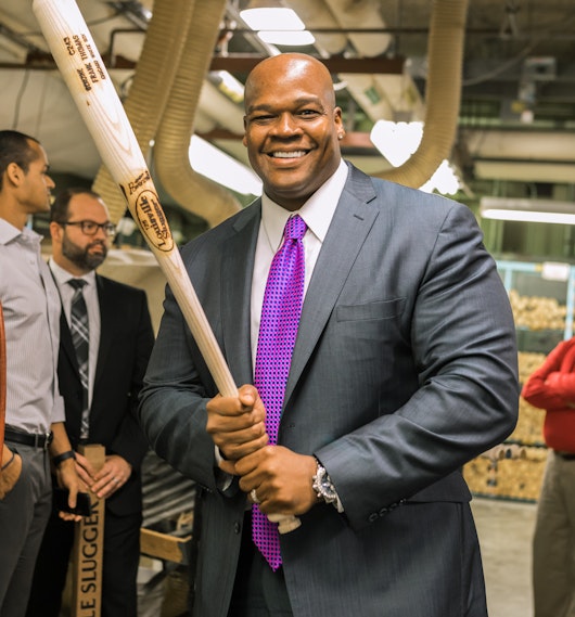 Louisville Slugger Museum Factory Blogs Batter Up Frank Thomas Pieroni Creative 8666